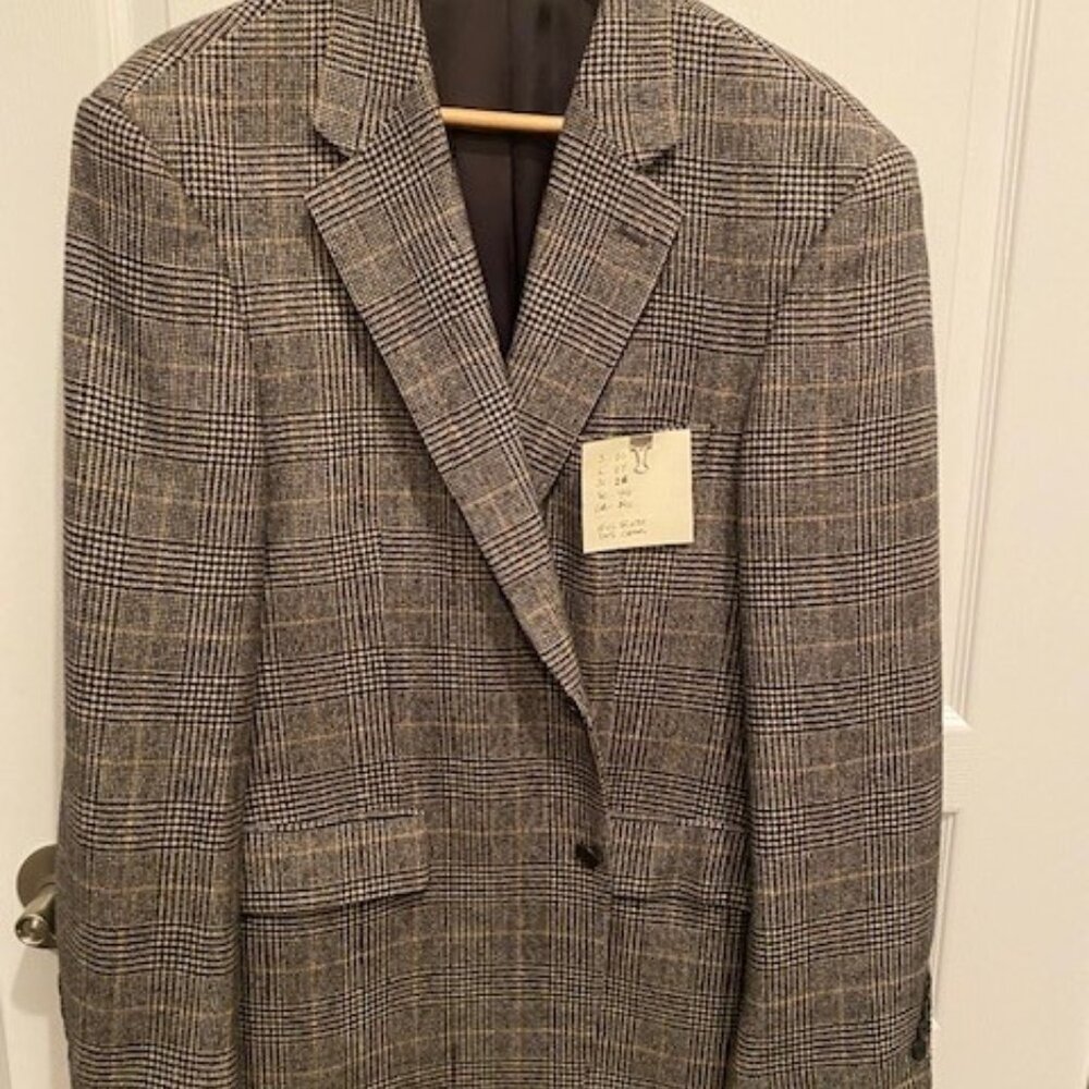 BILL BLASS SPORT COAT 100% CAMEL HAIR